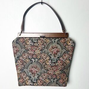 Floral Tapestry Handbag